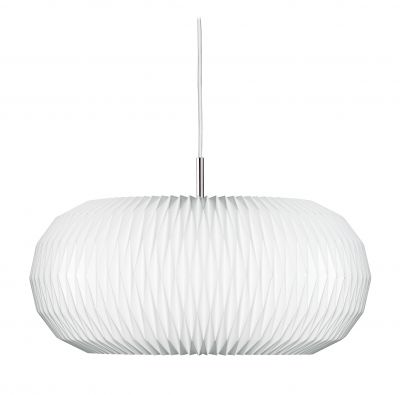 Donut 195L Pendelleuchte Ø53cm Stahl poliert Le Klint